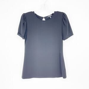 Express Puff Sleeve Keyhole Top Size Medium